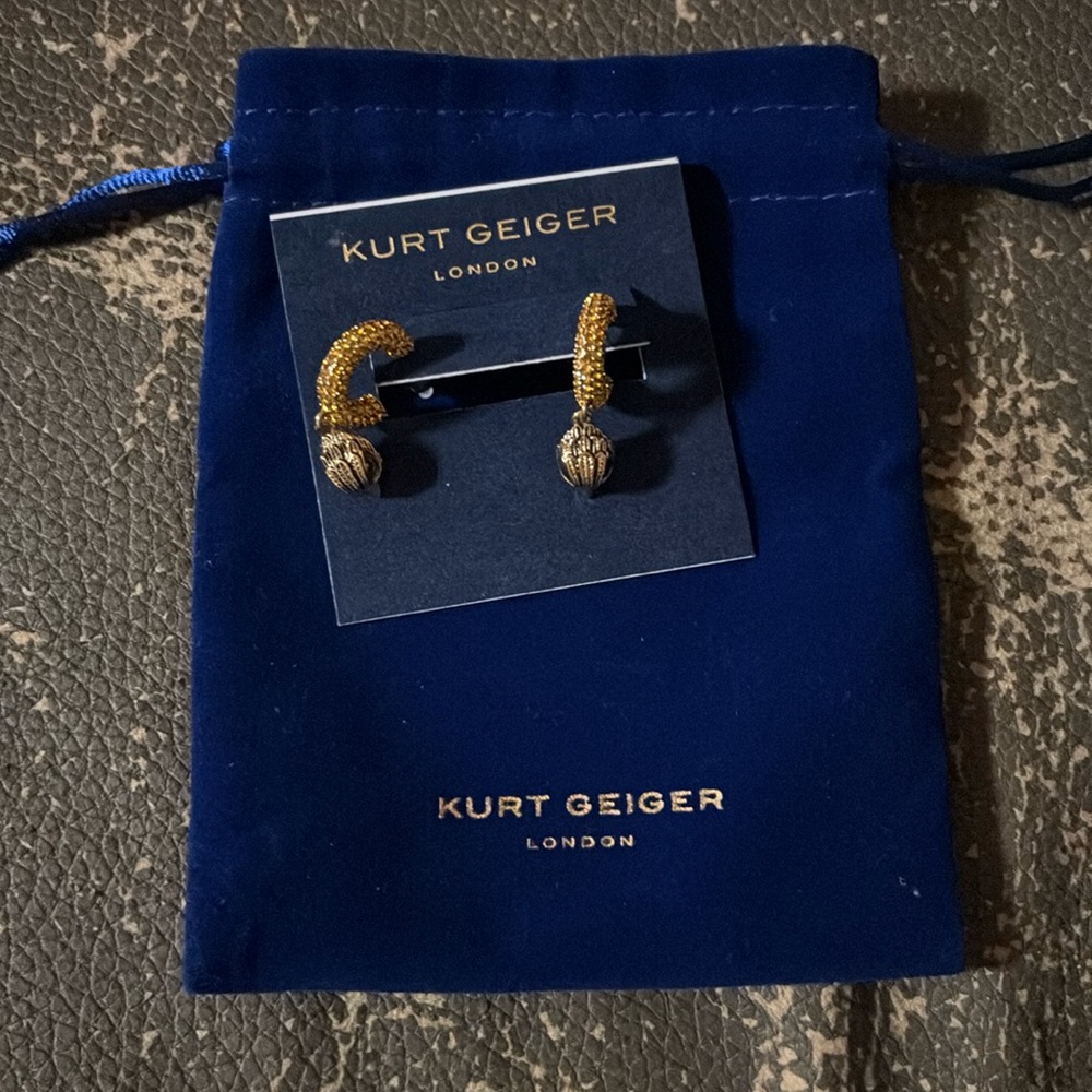 Kurt Geiger earrings NWTS